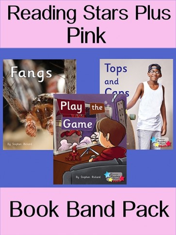 Reading Stars Plus Pink Band 6-Pack