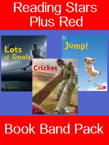 Reading Stars Plus Red Band Pack