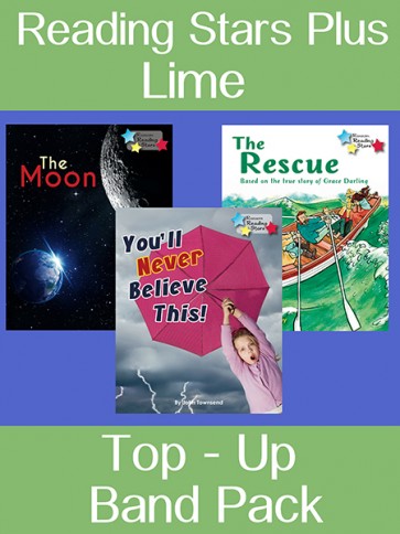 Reading Stars Lime Band Top-up Pack