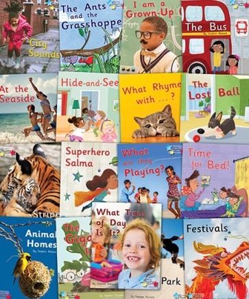 Reading Stars Complete Phonics Phase 1/Lilac 6-Pack