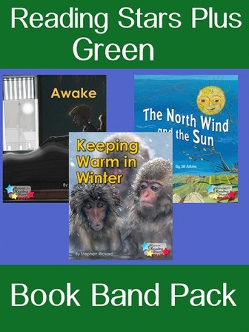 Reading Stars Plus Green Band 6-Pack