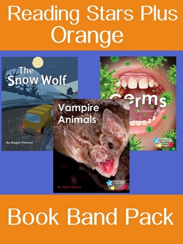 Reading Stars Plus Orange Band 6-Pack