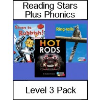 Reading Stars Plus Phonics Level 3 6-Pack