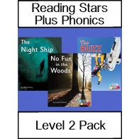 Reading Stars Plus Phonics Level 2 6-Pack