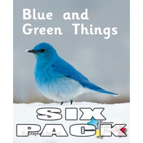 Blue and Green Things 6-Pack